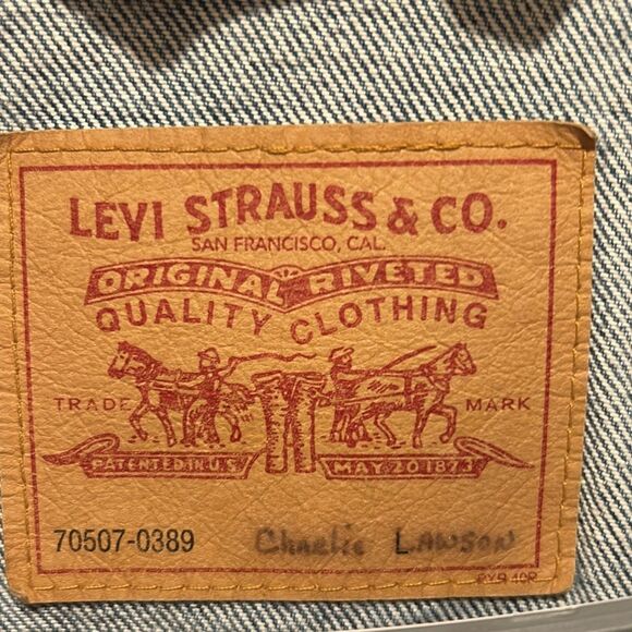 Levi's trucker Jean jacket - Picture 6 of 7